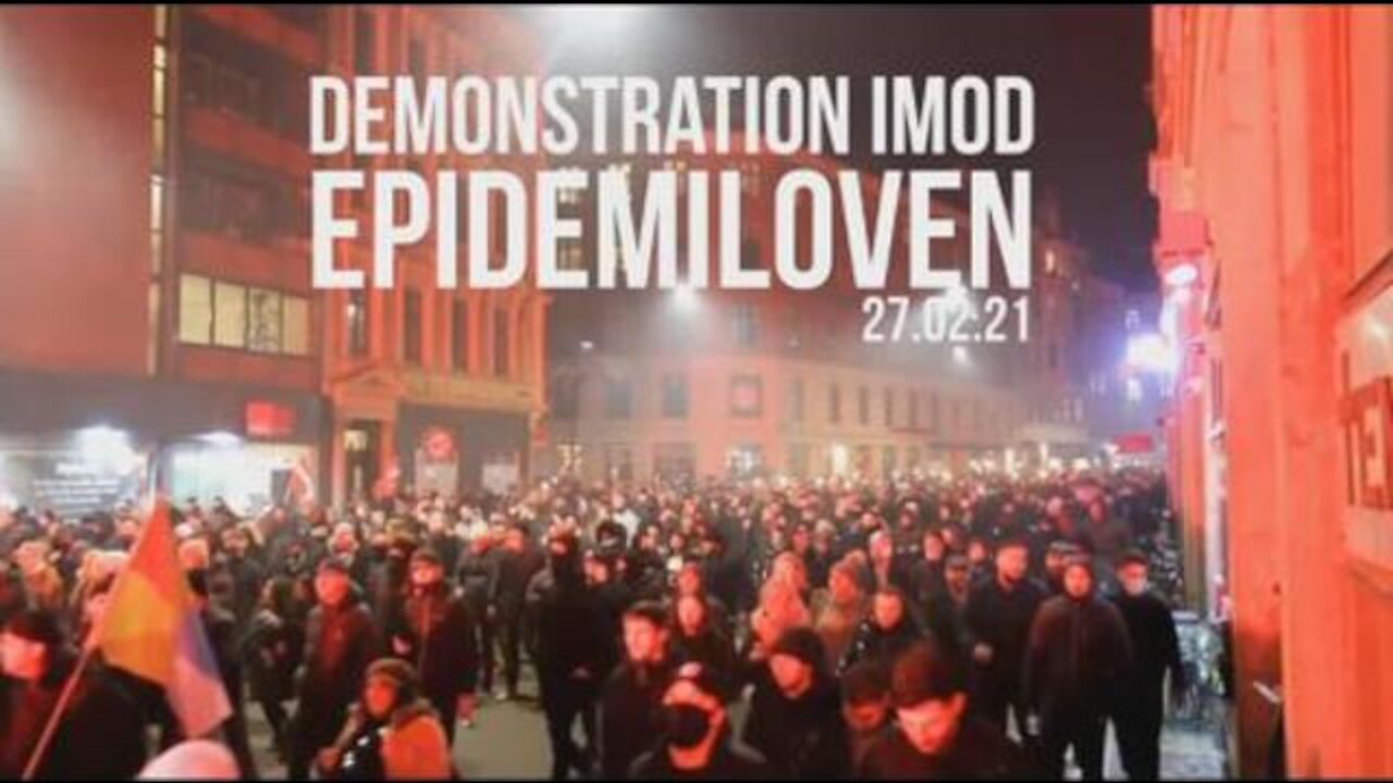 MIB Demo København - Løgnagtige Medier: "omkring 600 mennesker" - Hvad mener du? [27.02.2021]