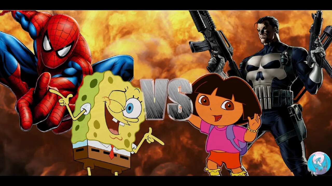 MUGEN - Request - Spider Man & SpongeBob VS The Punisher & Dora - See Description