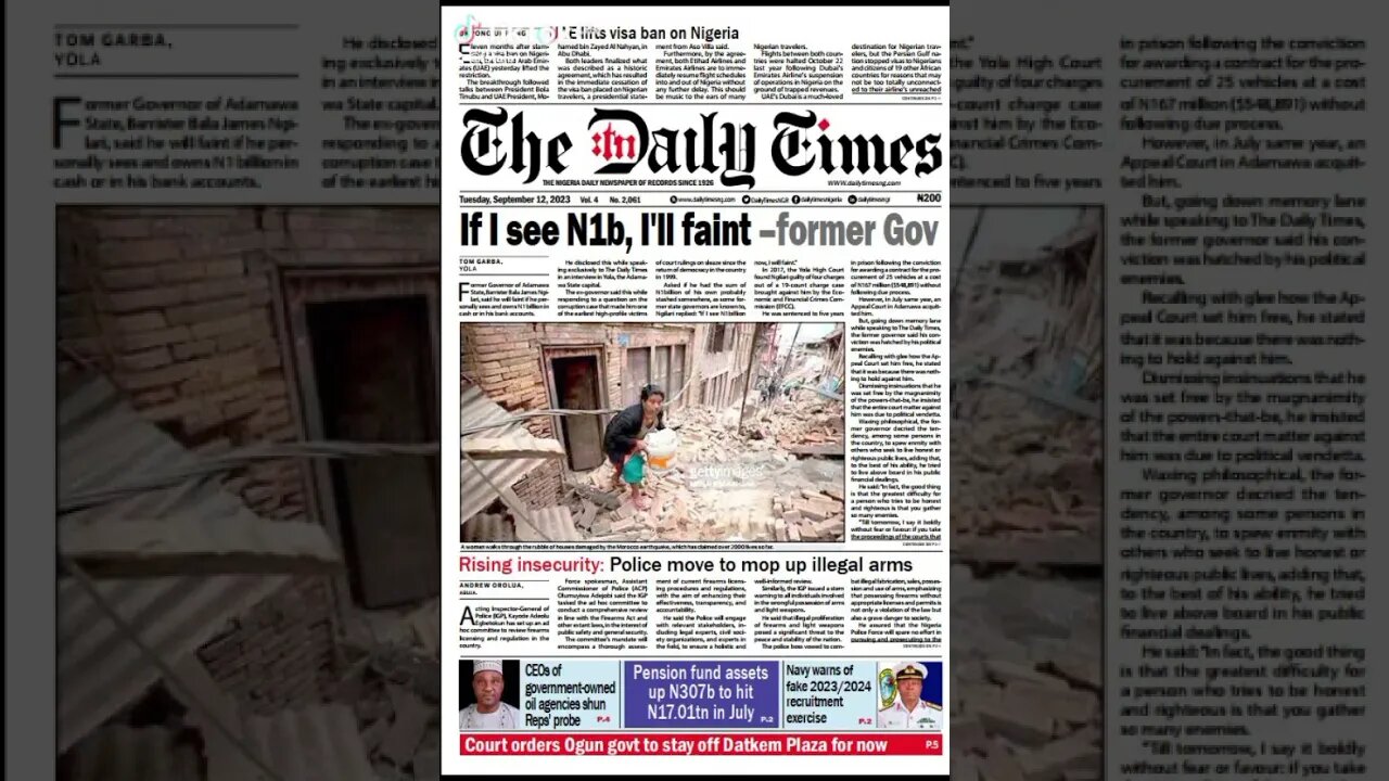 Today's Newspaper #newsupdate #newspaper #news #newsmedia #onlinenewspaper #dailynewspaper