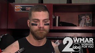 Chris Davis talks about hitless streak