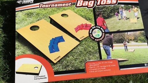 Triumph Sports portable Tournament Bag Toss travel bago cornhole tailgate and yard game