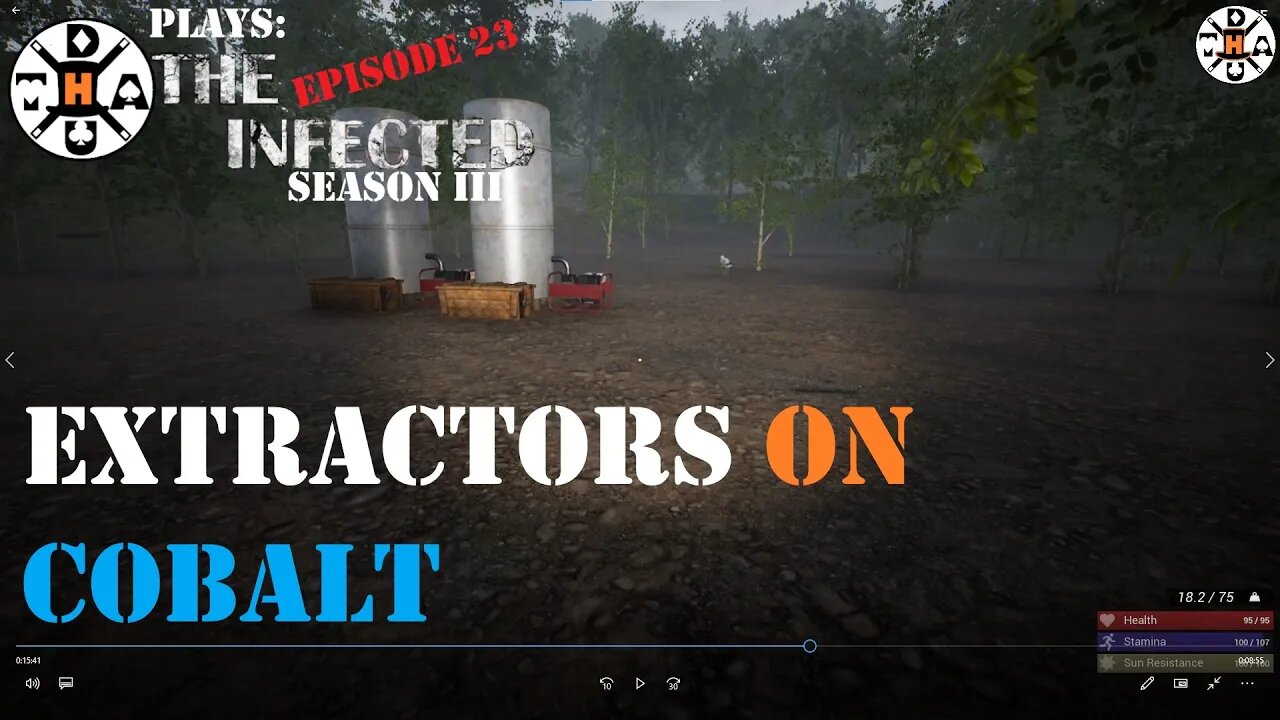 The Infected Gameplay S3EP23 Setting Up 2 Extractors On Cobalt. Easy Jog for Extractors Here!