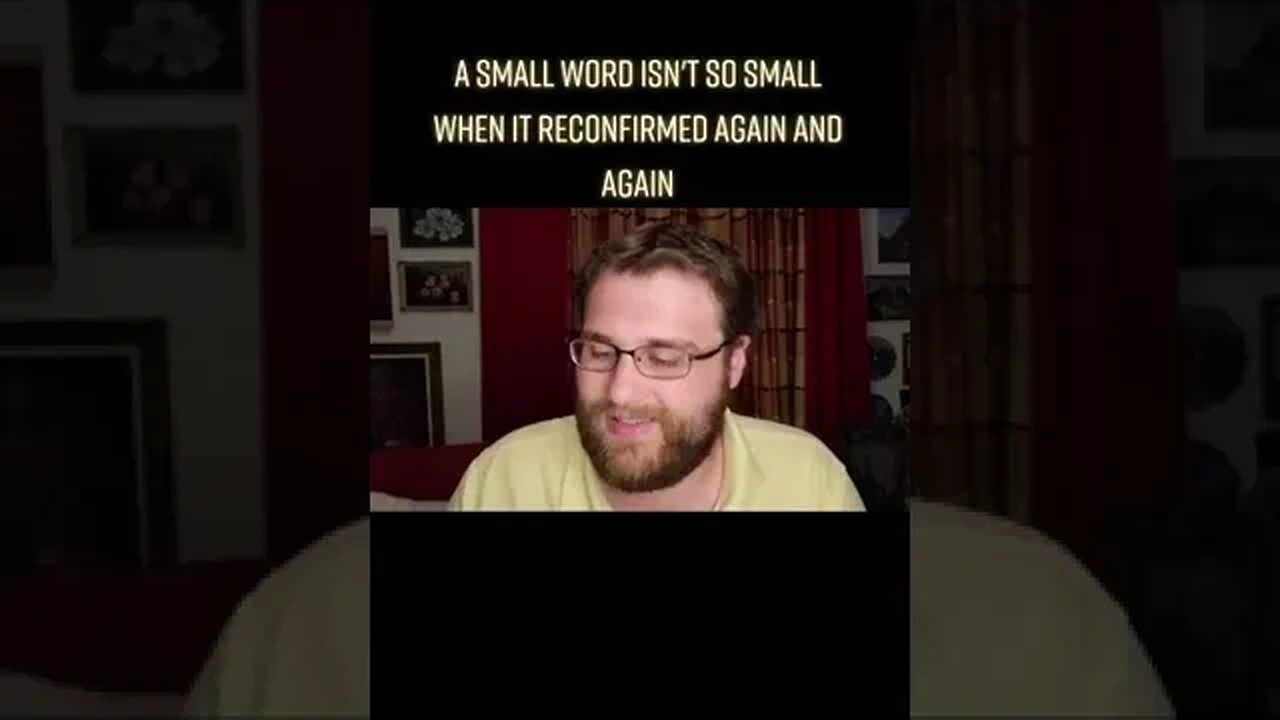 A SMALL WORD ISN'T SO SMALL