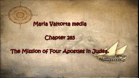The Mission of the Four Apostles in Judea.