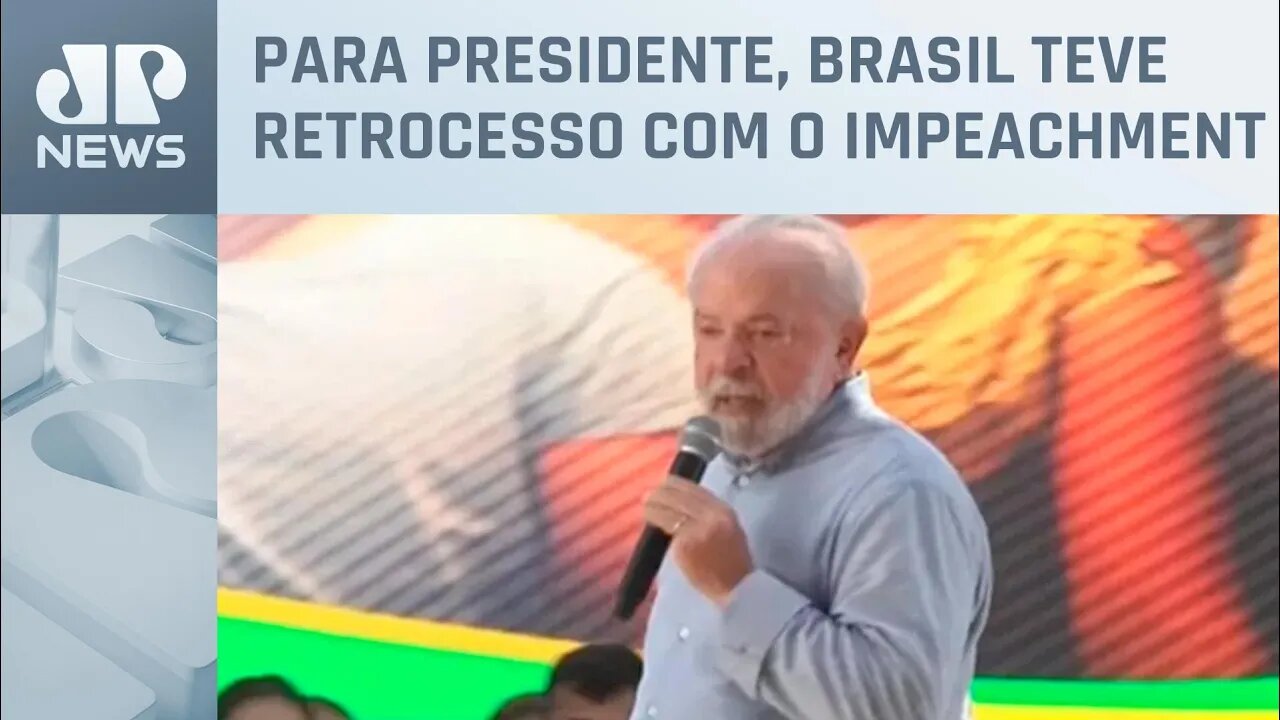 Lula diz que Brasil desandou depois de "golpe" em Dilma