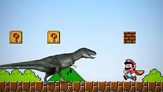 T-Rex Dino Super mario the world