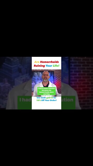 Are Hemorrhoids Ruining Your LIfe?