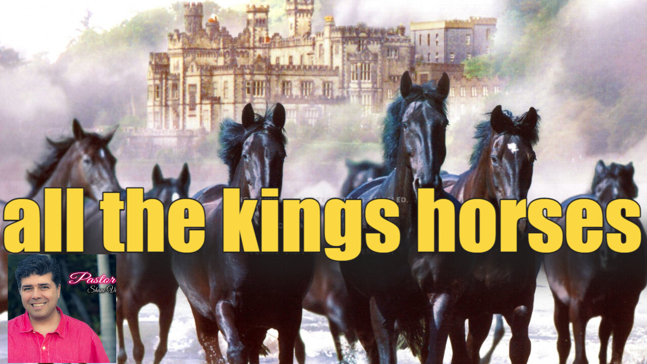 Pastor Shane vaughn preaches LIVE 9/6/21 "All The Kings Horses"