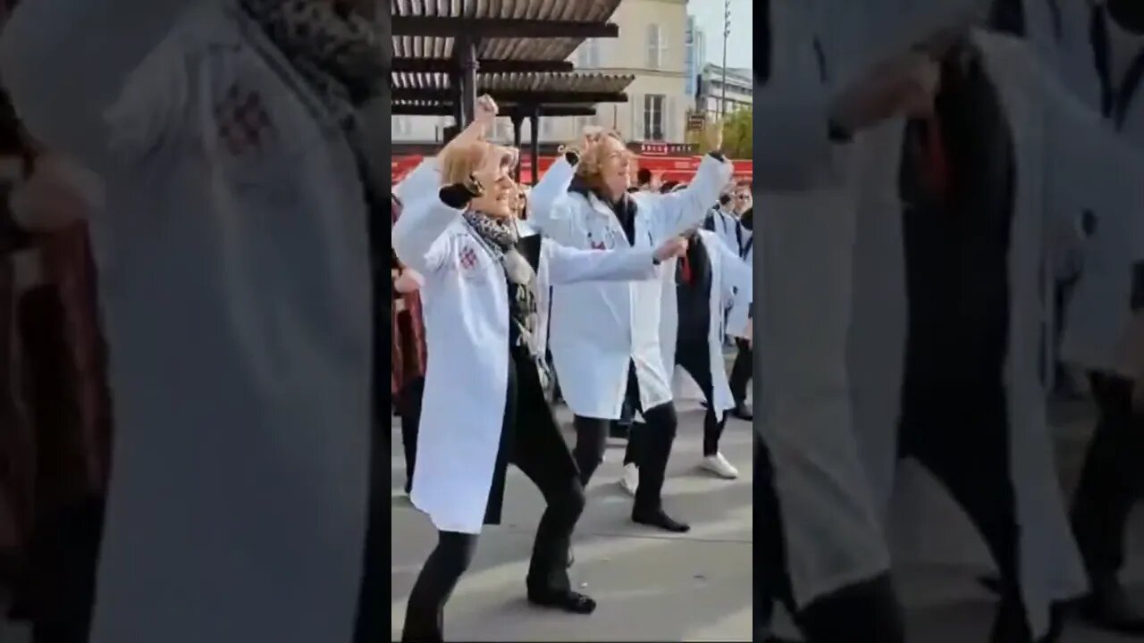 Le 1er HAKA 😊👨🏻‍🔬👩🏼‍🔬des médecins libéraux 17/10/2023