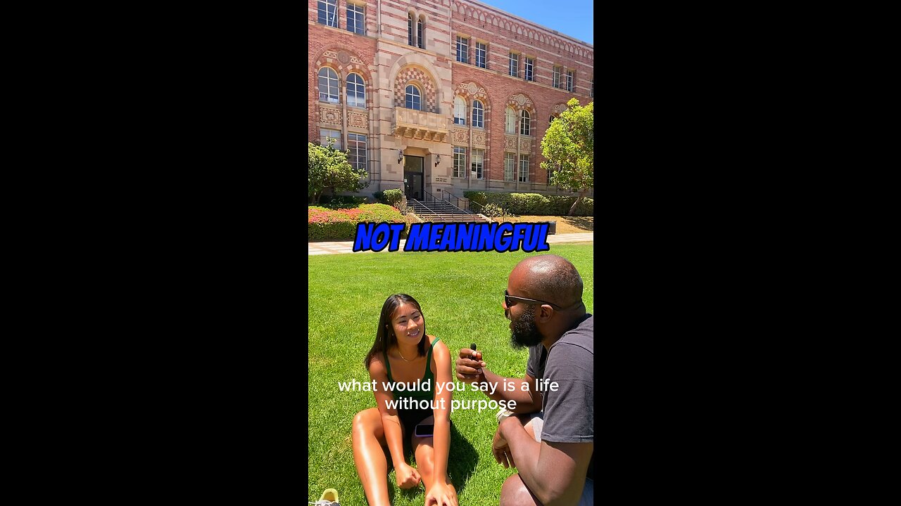 Not Meaningful #dayodman #nopurpose #liveinpurpose #eeyayyahh #motivation