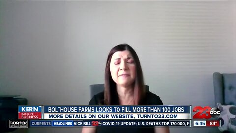 Kern Back in Business: Bolthouse hiring over 100 positions in Bakersfield