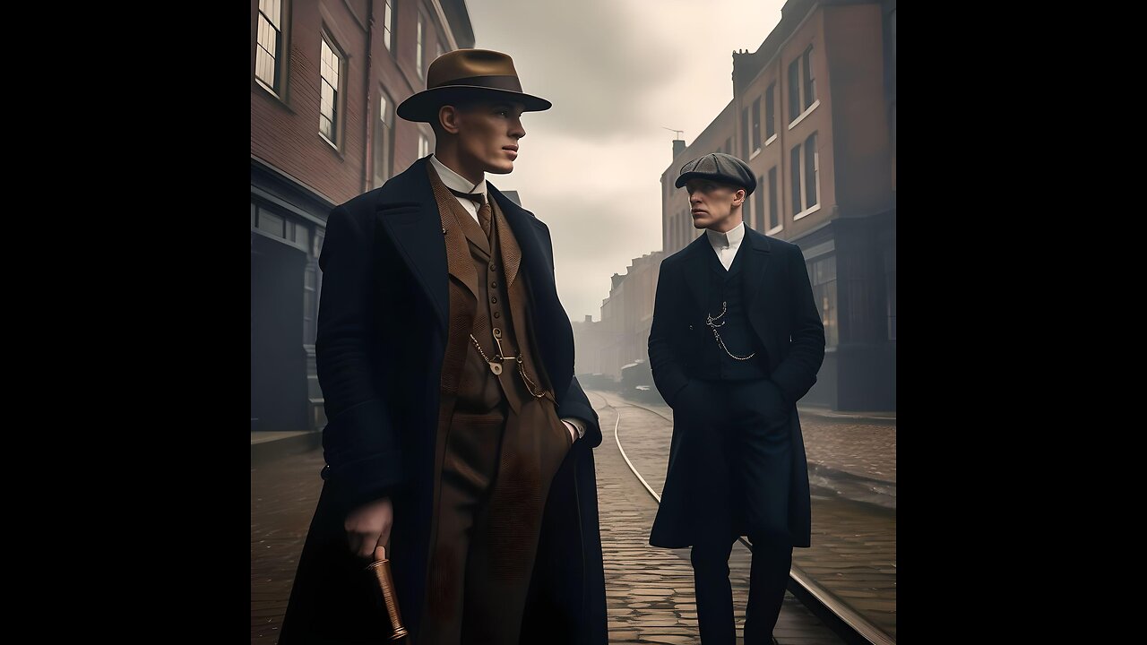 Tristan Tate with Thomas shelby. Two legends one frame