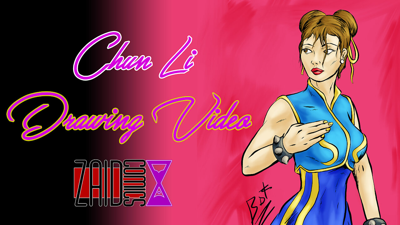 Chun Li - Draw Along