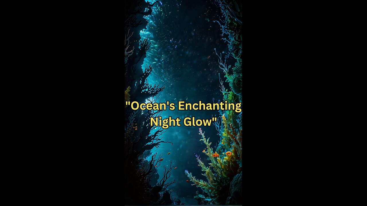 "Unveiling the Magic: How Oceanic Bioluminescence Works"