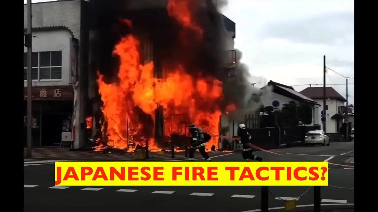 🔥 Pre arrival Heavy Fire in a Japenese Tax Payer