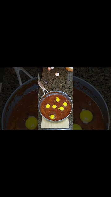 60-Second Organic | Eggs In Fire Roasted Tomato Sauce #tomatosauce #eggs