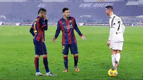 The Day Cristiano Ronaldo Taught Football to Lionel Messi & Neymar