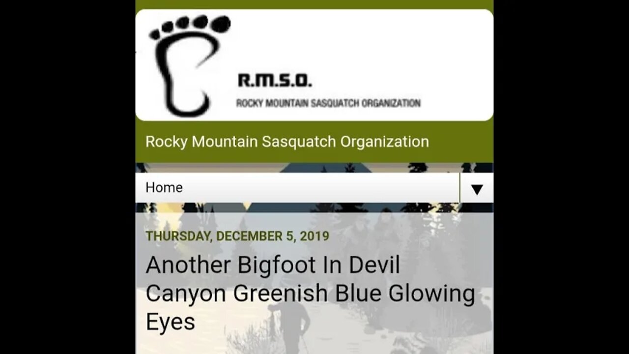 Bigfoot With Glowing Greenish Blue Eyes Spotted In Devils Canyon Paranormal News