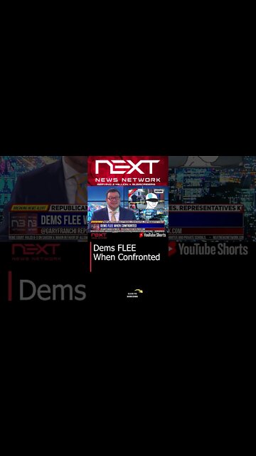 Dems FLEE When Confronted #shorts
