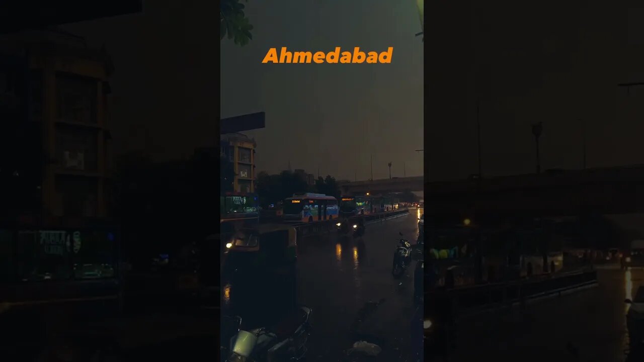 Ahmedabad rain status | best whatsApp status | Rainbow and light