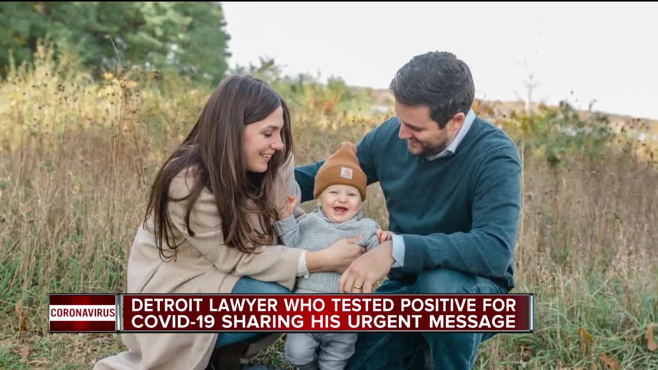 Detroit lawyer diagnosed with COVID-19 shares his experience & symptoms