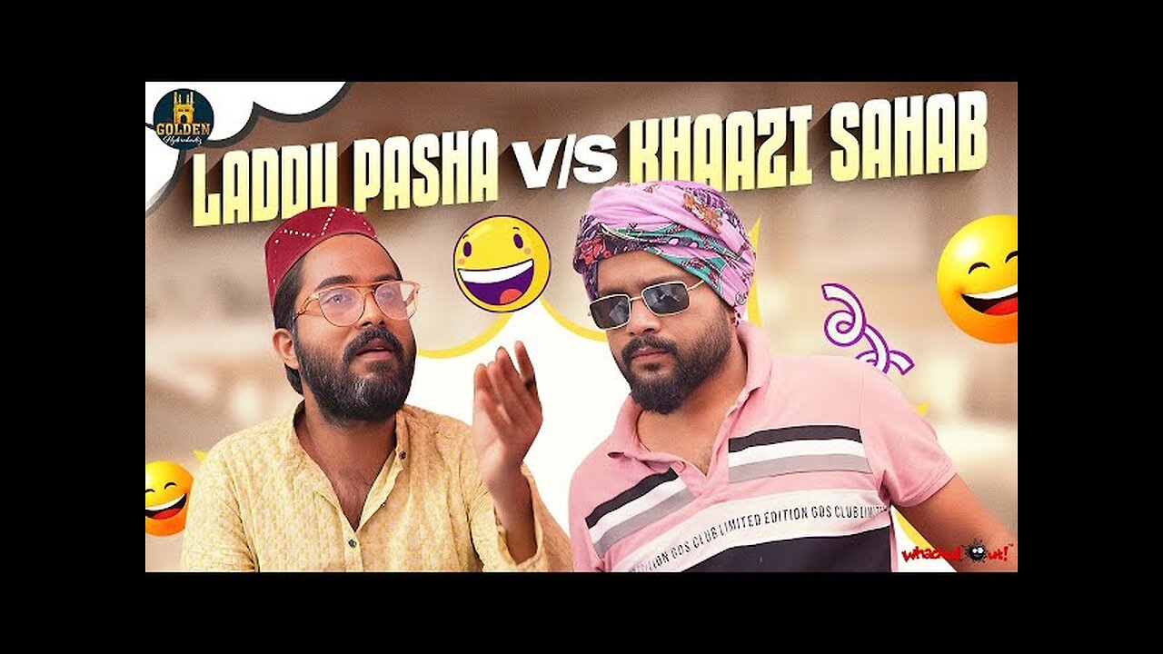 Laddu Pasha Vs Khaazi Sahab | Comedy Video | Marriage Certificate | Funny video | Golden Hyderabadiz