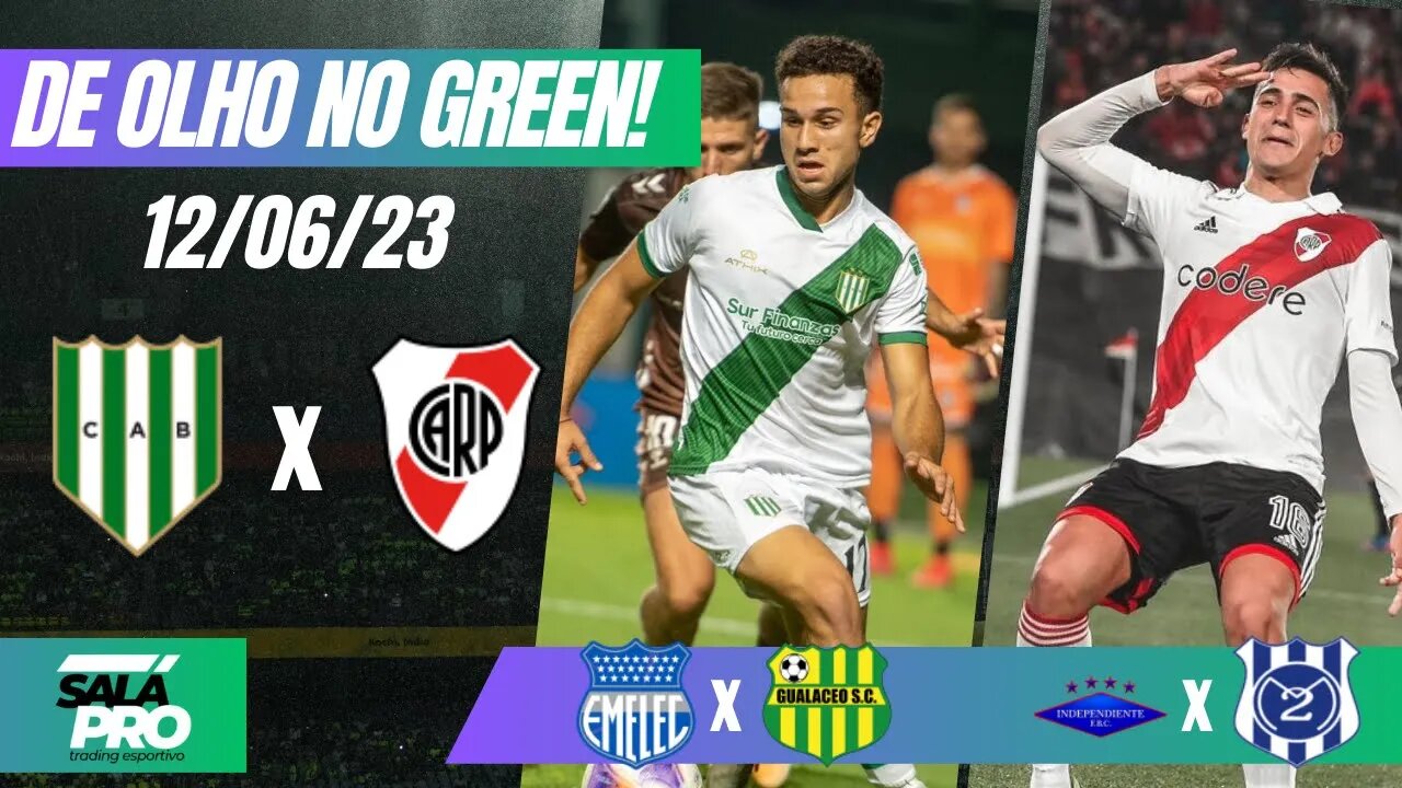 🟢De Olho No Green - Palpites Apostas Esportivas - 12/06/2023 ⚽