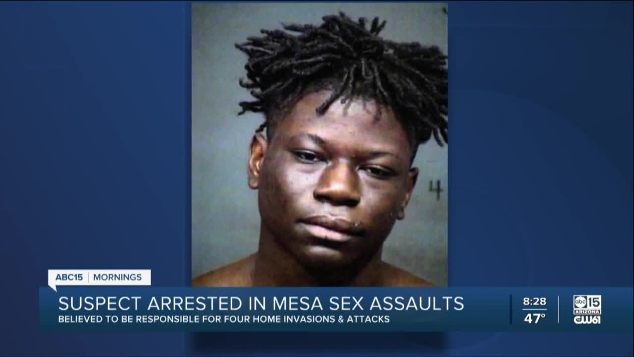 Suspect arrested after string of sex assaults