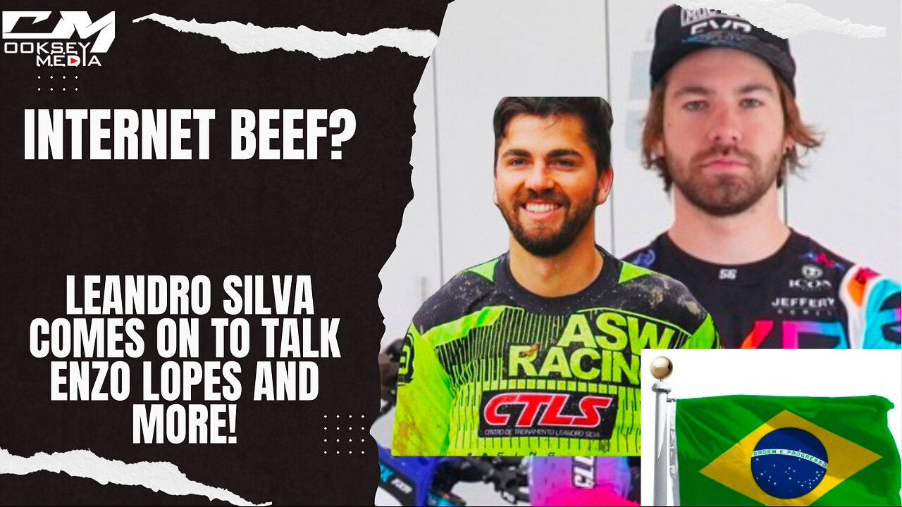 Internet Beef? Brazil Motocross Champion Leandro Silva Comes On The Show