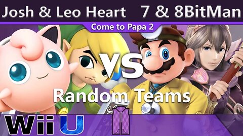 Josh & Leo Heart vs. 7 & 8BitMan - Random Teams - CTP2