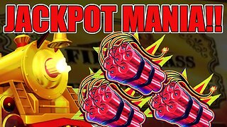 ALL ABOARD FOR JACKPOTS! 🚂 Max Betting High Limit Dynamite Dash