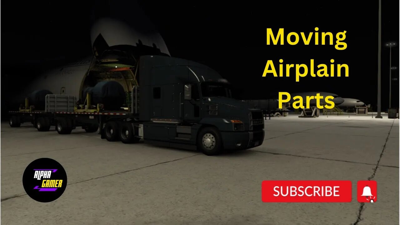 #shhorts Flying High! Moving Aircraft Parts in American Truck Simulator | Truck Game | Truck Videos