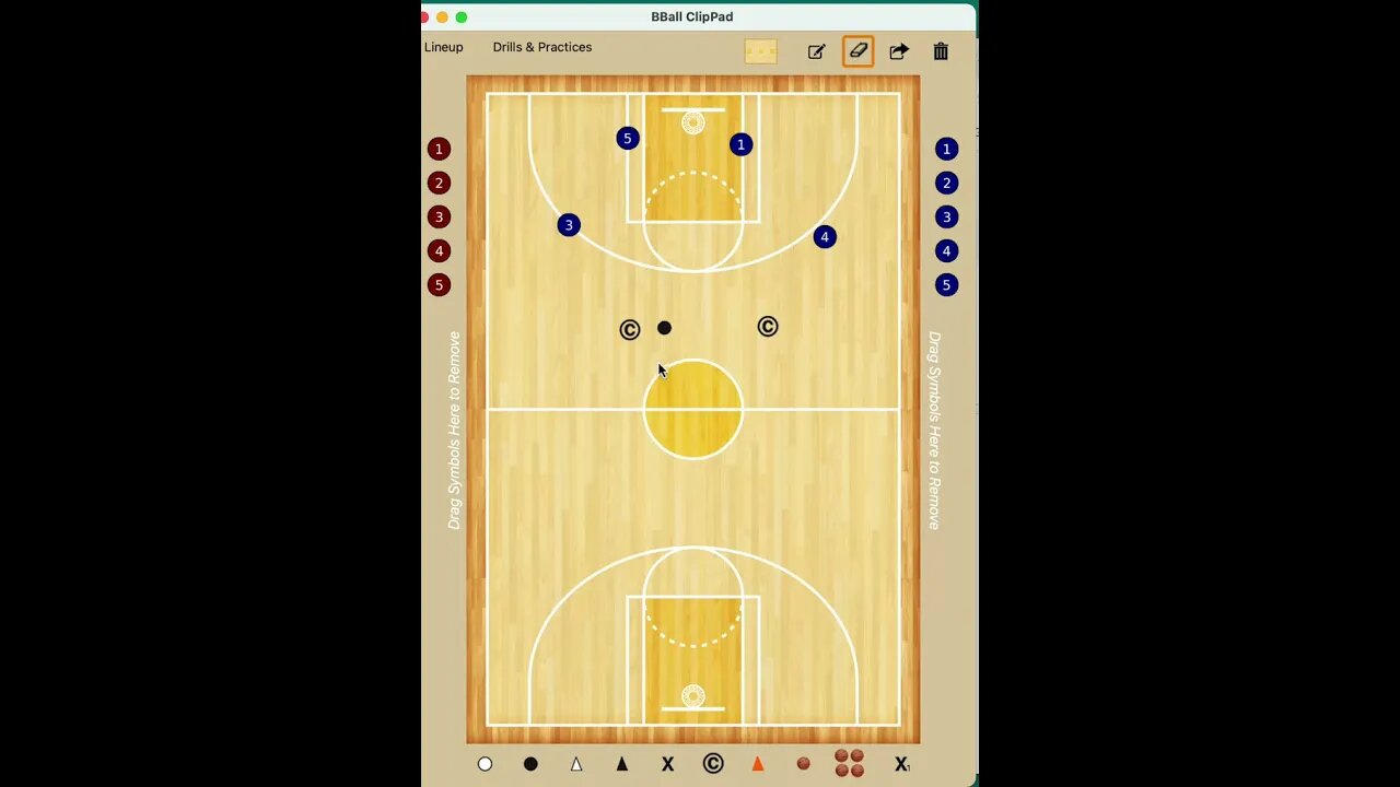 Butler Drill for Defending Screens, Cuts, & Slips.