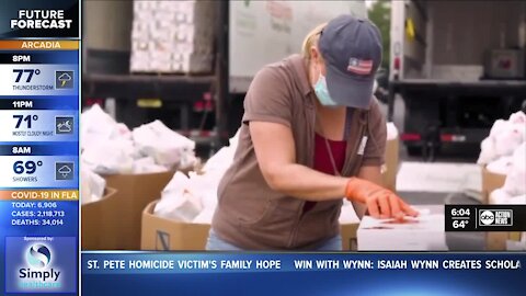 Feeding Tampa Bay celebrates first anniversary of Mega Pantries