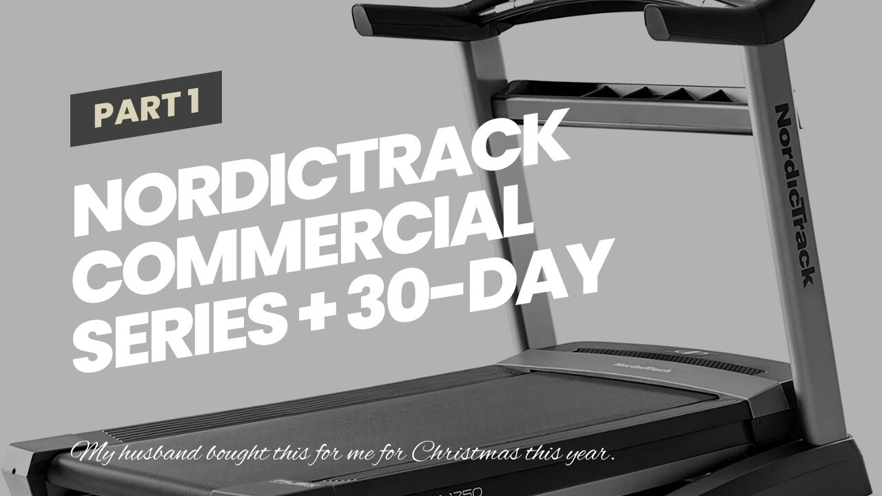 NordicTrack Commercial Series + 30-Day iFit Membership