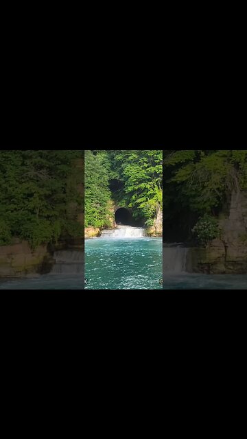 Niagara Falls Archway with leaking Water #shorts #niagarafalls #botg