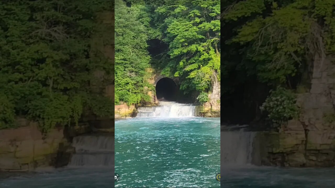 Niagara Falls Archway with leaking Water #shorts #niagarafalls #botg