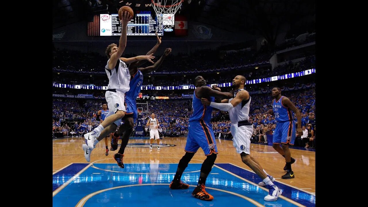 Dirk Nowitzki Scores 48 Points Game 1 WCF 2011 Against OKC Thunder