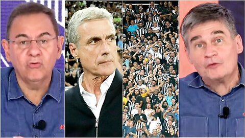 "LUÍS CASTRO, VAI SE FO#&R!" Técnico é XINGADO e VAIADO pela torcida do Botafogo! VEJA DEBATE!