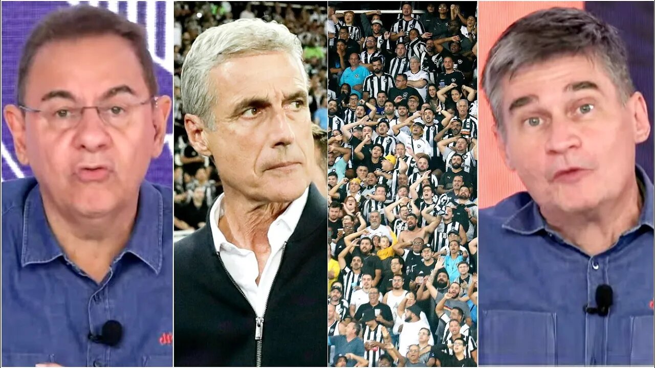 "LUÍS CASTRO, VAI SE FO#&R!" Técnico é XINGADO e VAIADO pela torcida do Botafogo! VEJA DEBATE!