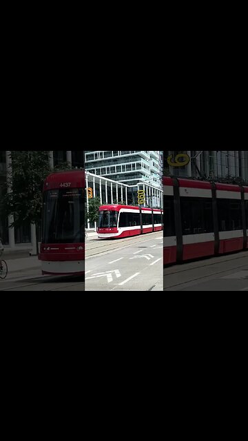 Stunning Toronto street car