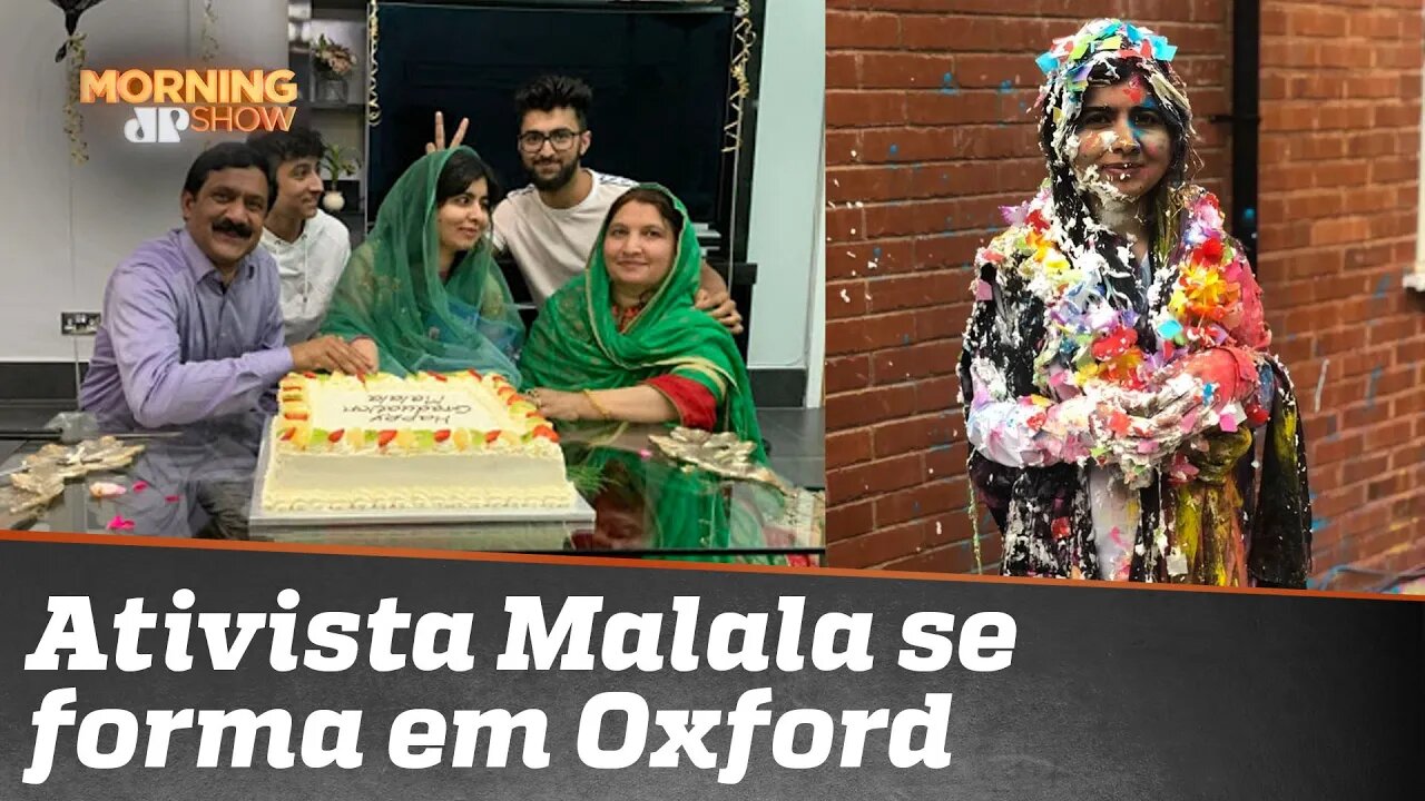 Início de um sonho, deu tudo certo: Malala graduada em Oxford!