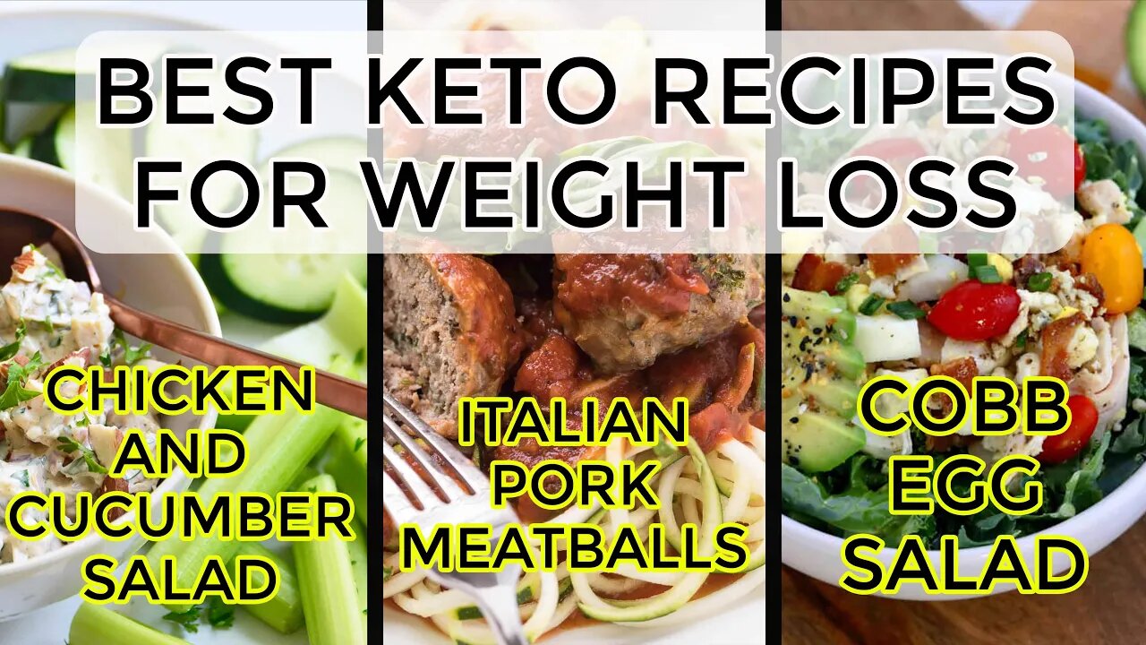 best keto recipes for weight loss