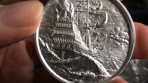 Silver Unboxing: 2 Oz Privateer Ultra High Relief Silver Round