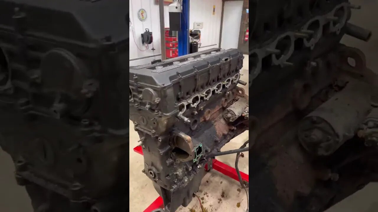 1992 BMW E34 M5 S38B36 Engine Block and Internals. Pistons, Camshafts, Crankshaft, and Bearing Caps