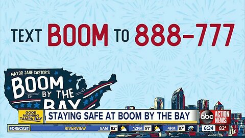 Staying safe at Boom by the Bay
