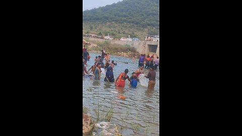 Enjoy in river