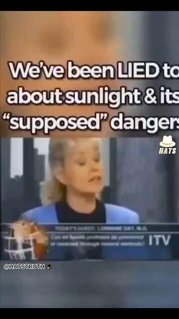 You've been lied to about skin cancer as well. Skin cancer arose when they introduced toxic