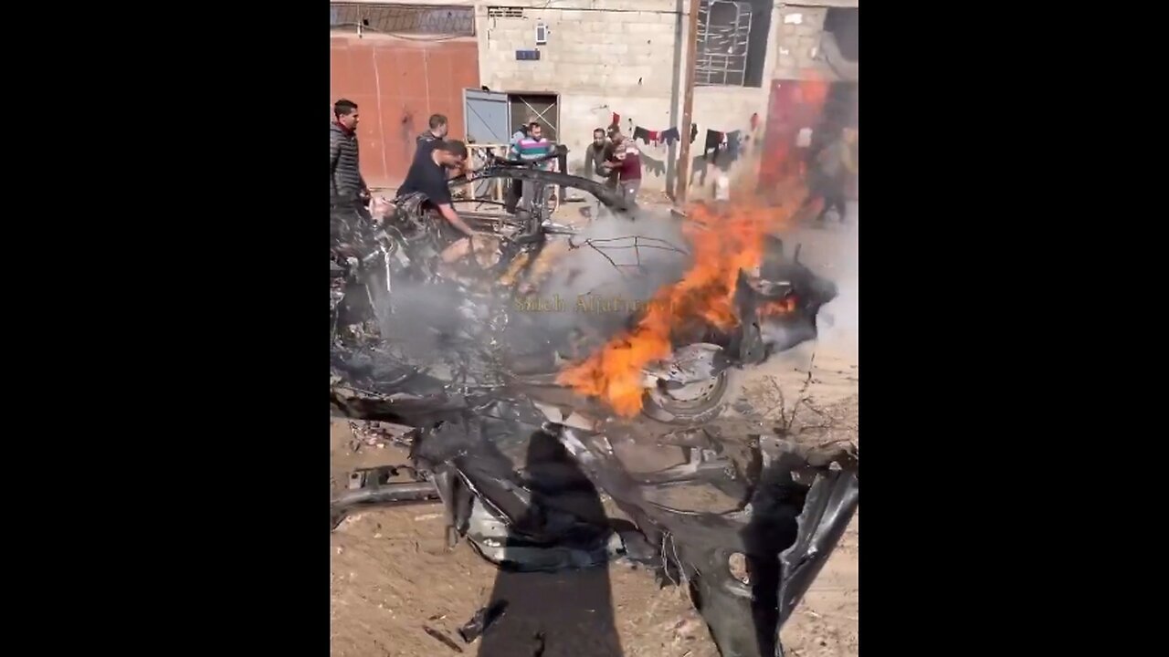 Israel Bombs Car Containing Two People [HYM]