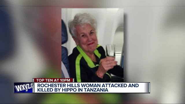 Rochester Hills woman attacked and killed by hippo in Tanzania